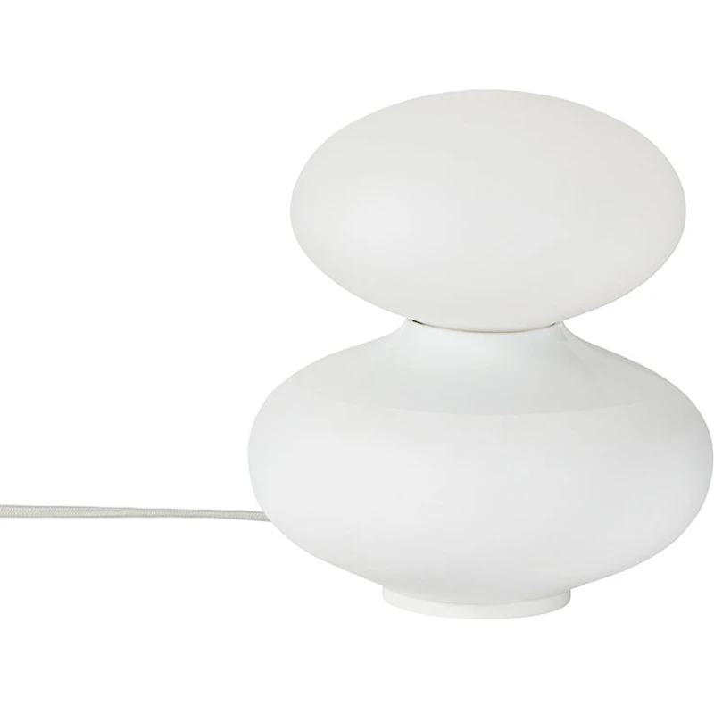 Reflection Oval Bordlampe, Hvit