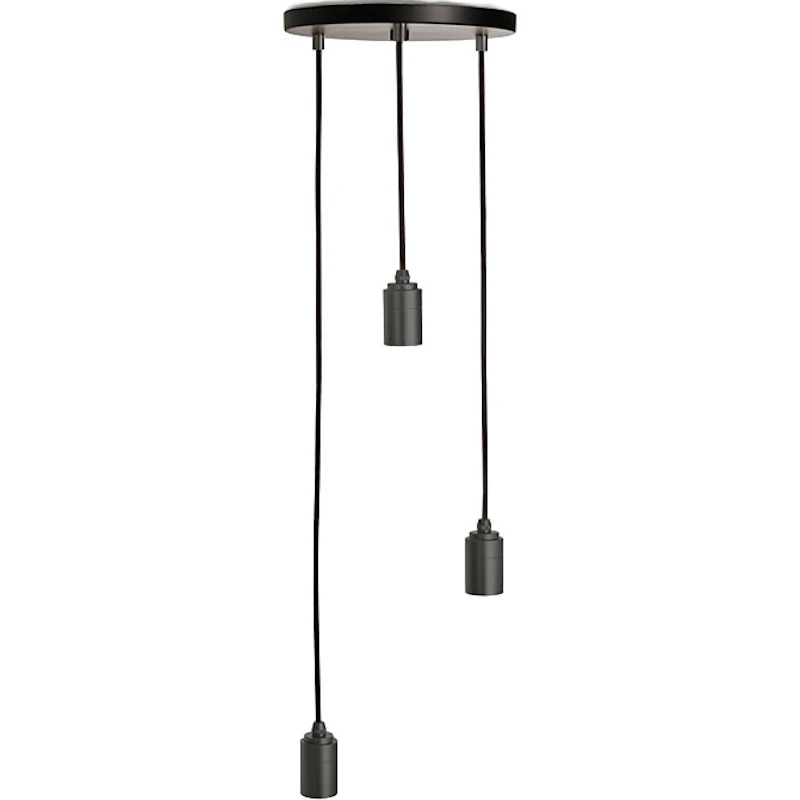 Triple Pendant, Graphite