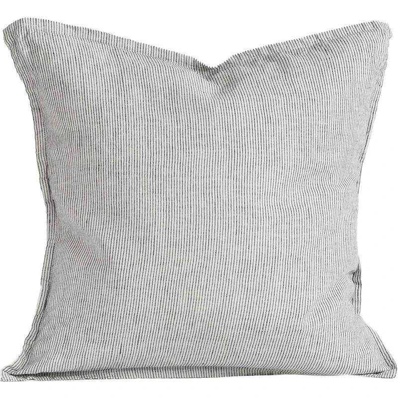 Linen Putetrekk 50x50 cm, Pinstripe