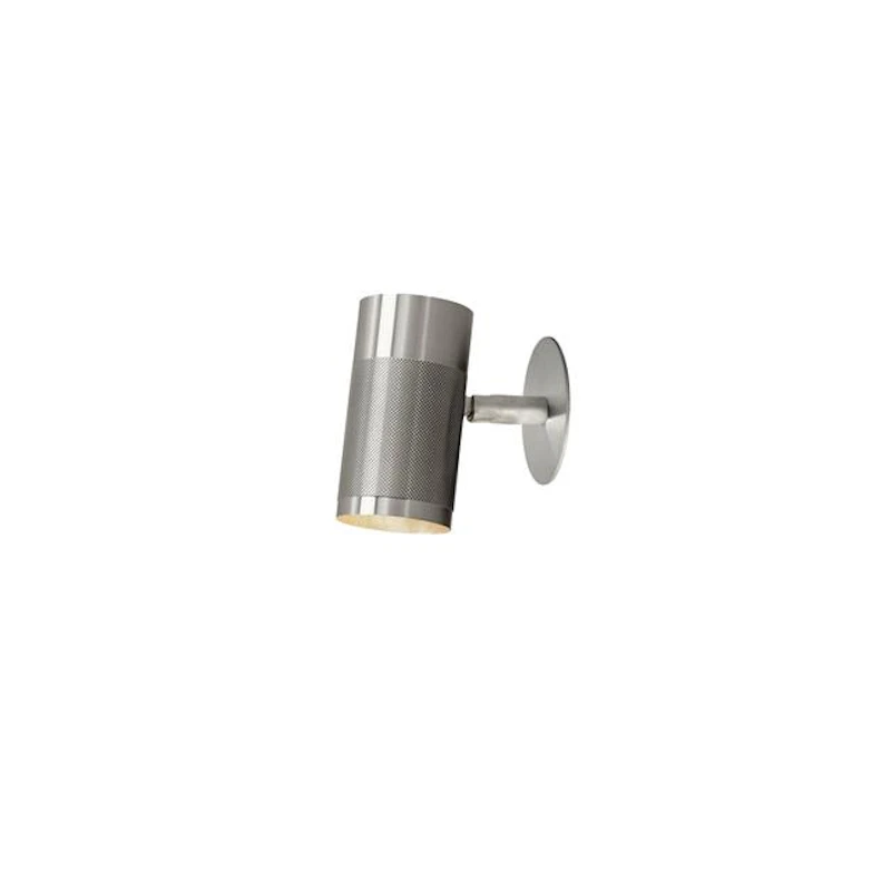 Patrone Innfelt Vegglampe Liten Nikkelbelagt messing