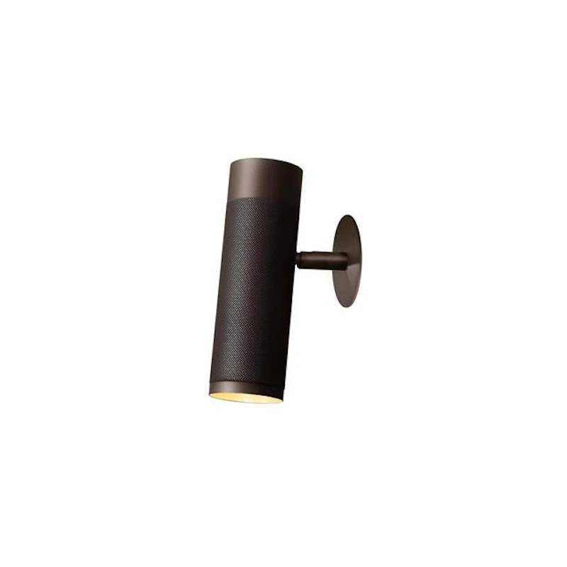 Patrone Innfelt Vegglampe Stor Brunert messing