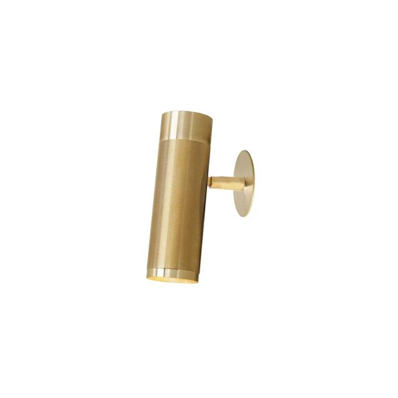 Patrone Innfelt Vegglampe Stor Messing