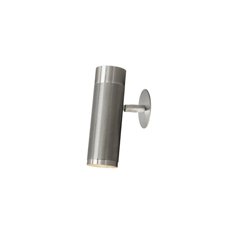 Patrone Innfelt Vegglampe Stor Nikkelbelagt messing