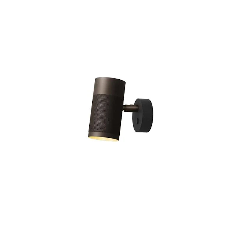 Patrone Vegglampe Liten Brunert messing