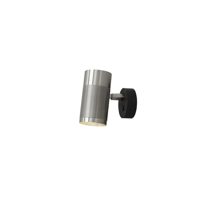 Patrone Vegglampe Liten Forniklet messing