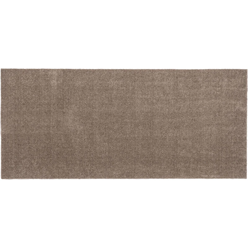 Unicolor Dørmatte Sand / Beige, 67x150 cm