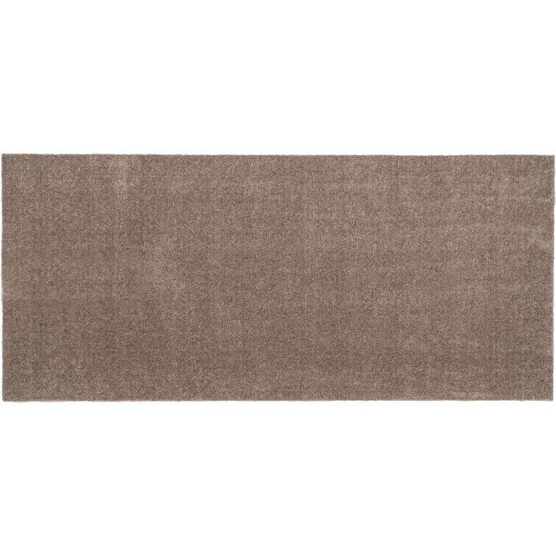 Unicolor Dørmatte Sand / Beige, 67x150 cm