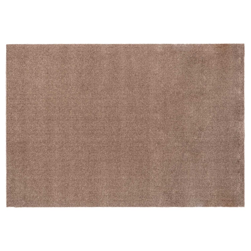 Unicolor Dørmatte Sand / Beige, 90x130 cm