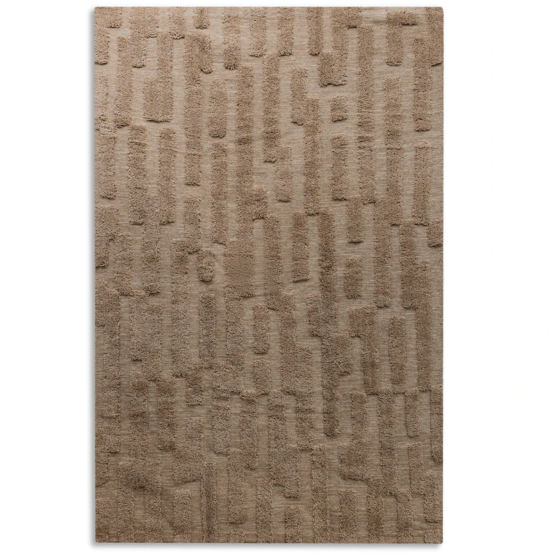 Bielke Ullteppe 200x300 cm, Mørk Beige