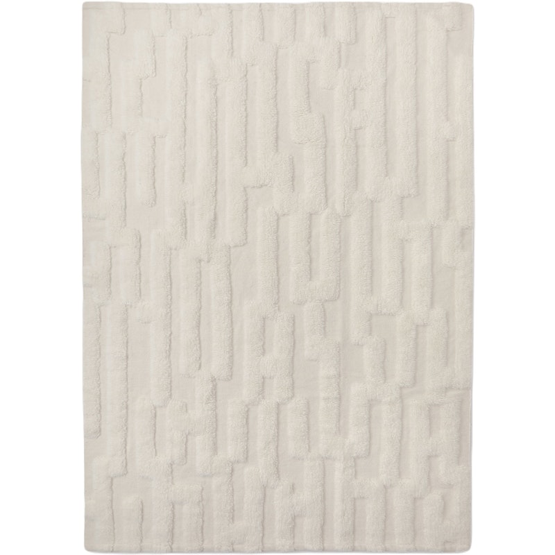 Bielke Ullteppe 280x380 cm, Off-white