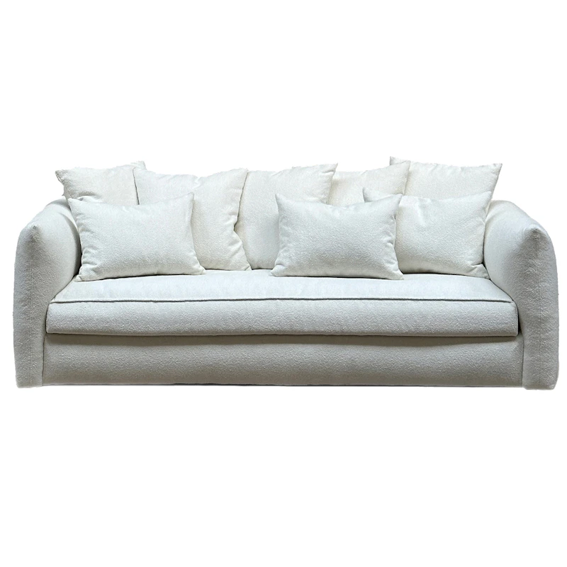 Cornell 3-Seter Sofa, Bouclé Off-white