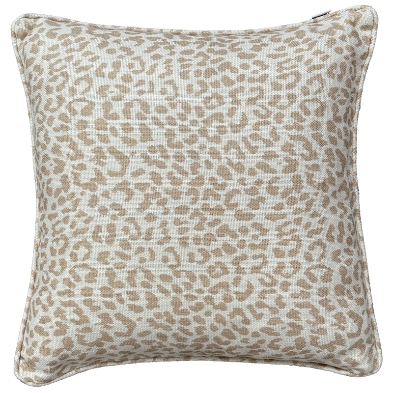 Norell Pute 50x50 cm, Beige / Leopard
