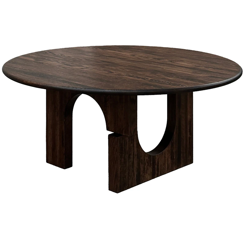 Sanders Spisebord 160 cm, Mørk Eik