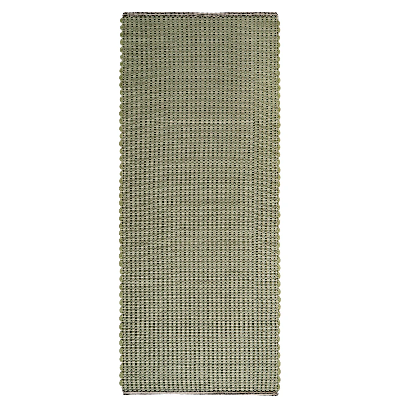 Cord Teppe 70x250 cm, Grønn