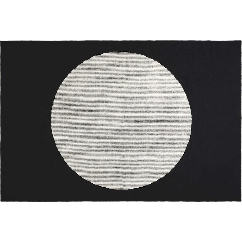 Disc Teppe 170x240 cm, Sort