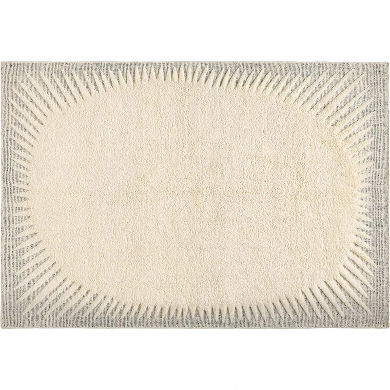 Edgy Teppe 170x240 cm, Hvit