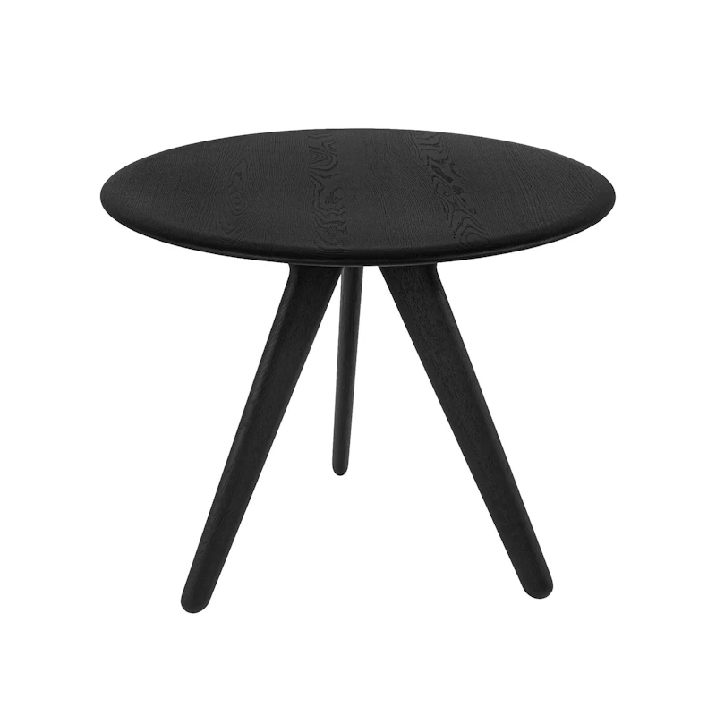 Groove Spisebord Ø90 cm, Sort