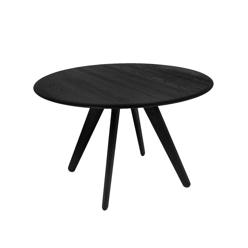 Groove Spisebord Ø120 cm, Sort