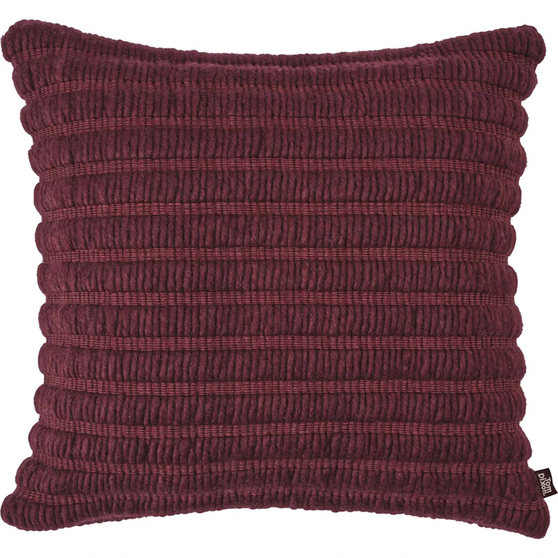 Ridge Pute 45x45 cm, Burgundy