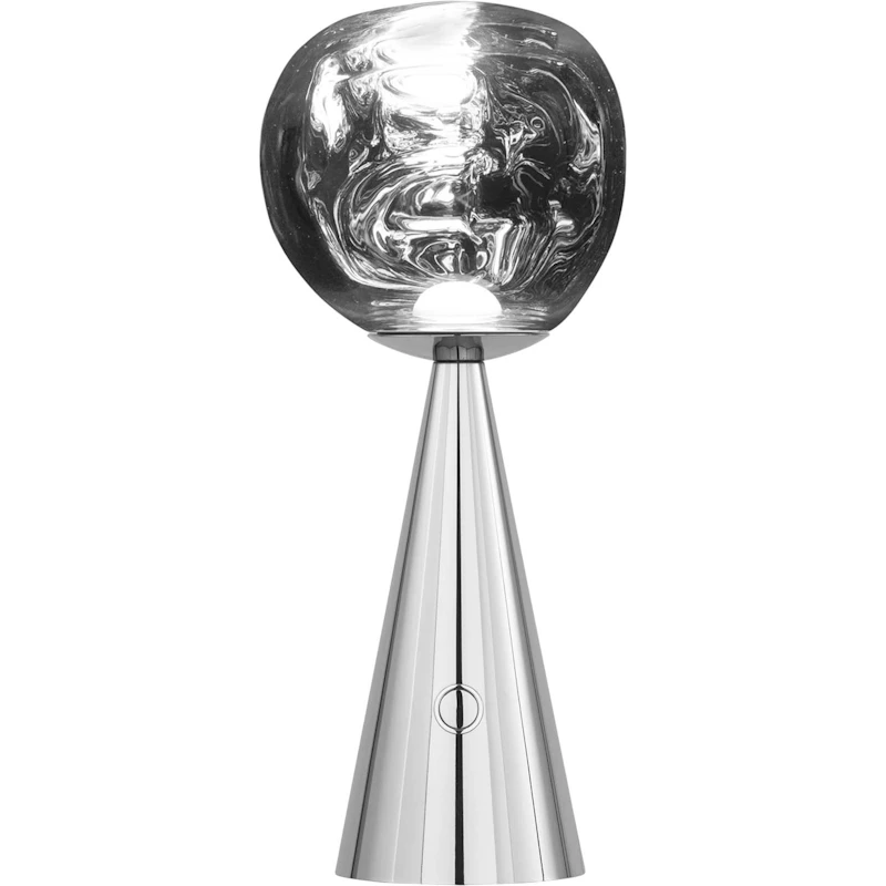 Melt Portabel Lampe, Sølv