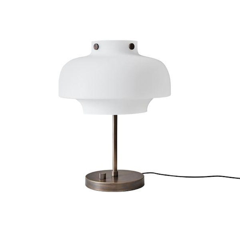 Copenhagen SC13 Bordlampe Opalglass & Messing