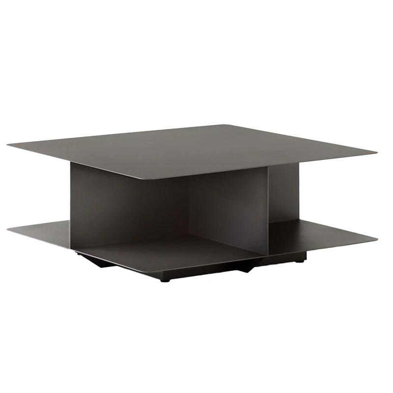 Develius EV3 Salongbord 89x89 cm, Stone Grey