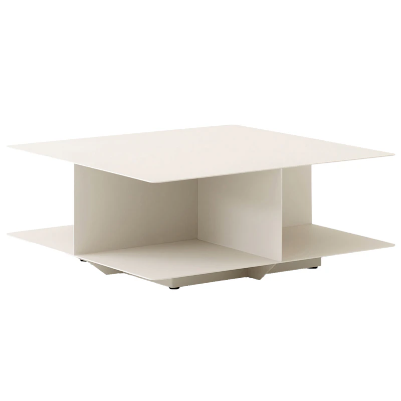 Develius EV3 Salongbord 89x89 cm, Ivory