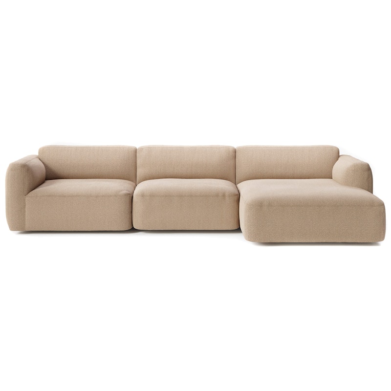 Develius Mellow 3-Seter Sofa, Konfigurasjon F, Karakorum 003