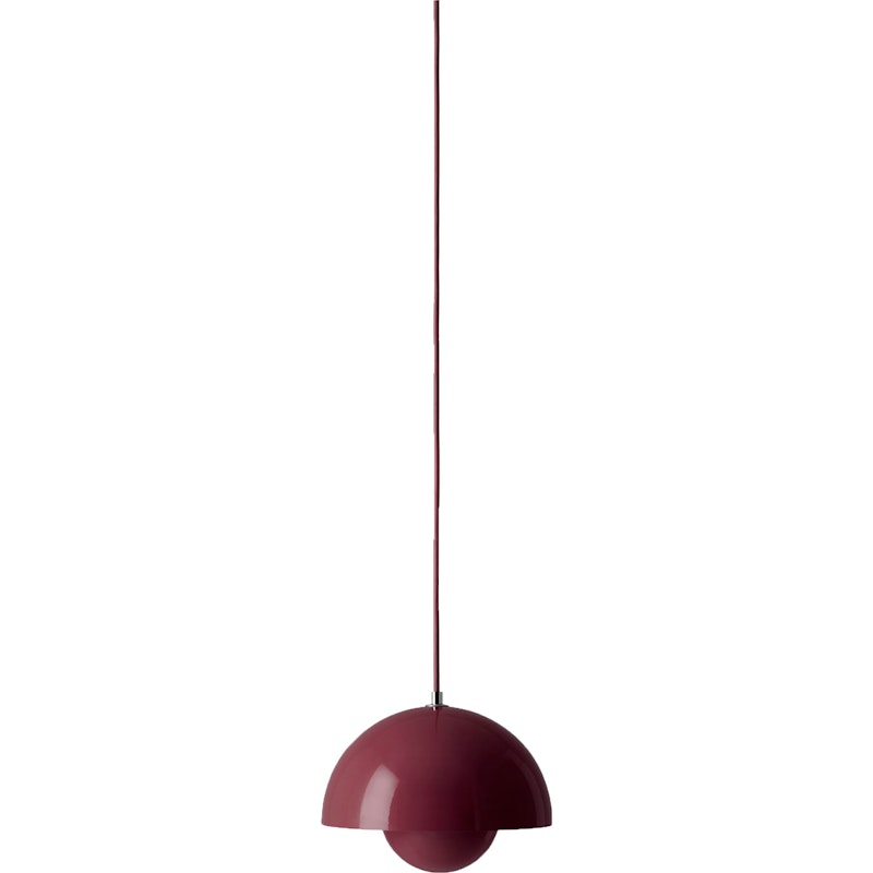 Flowerpot VP1 Pendel, Dark Plum