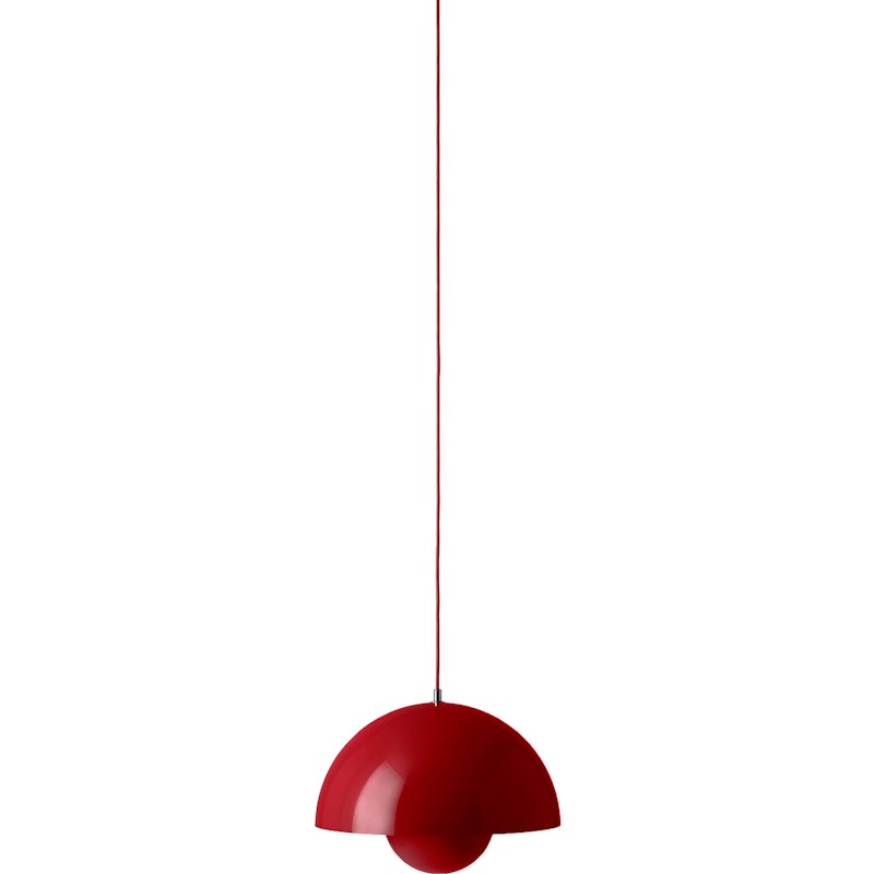 Flowerpot VP7 Pendel, Vermilion Red