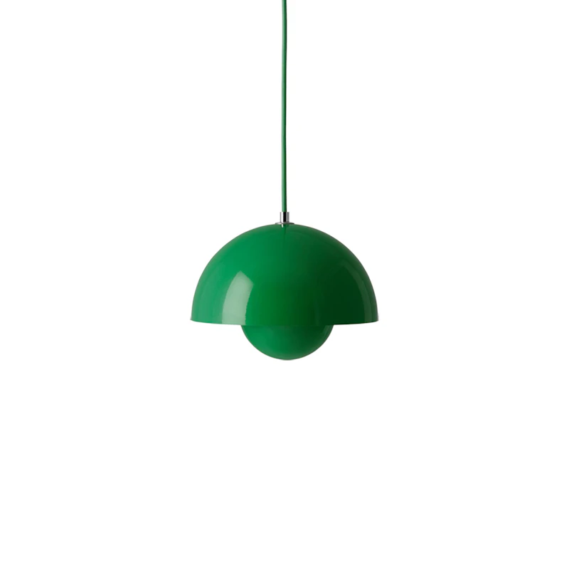 Flowerpot VP1 Pendel, Signal Green