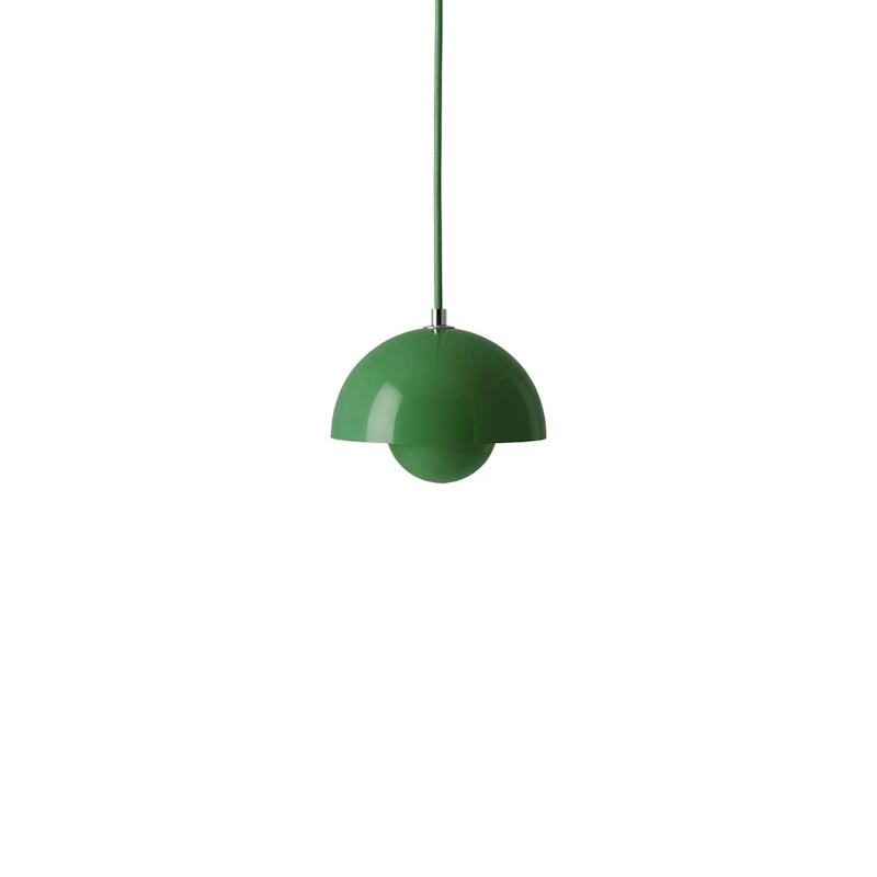 Flowerpot VP10 Pendel, Signal Green