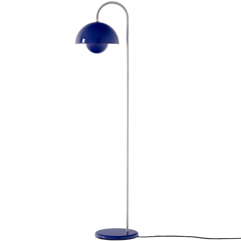 Flowerpot VP12 Gulvlampe, Cobalt Blue