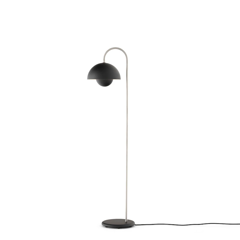 Flowerpot VP12 Gulvlampe, Matt Black