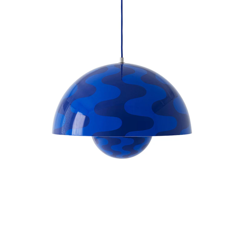 Flowerpot VP2 Pendel, Cobalt Blue / Twilight Blue