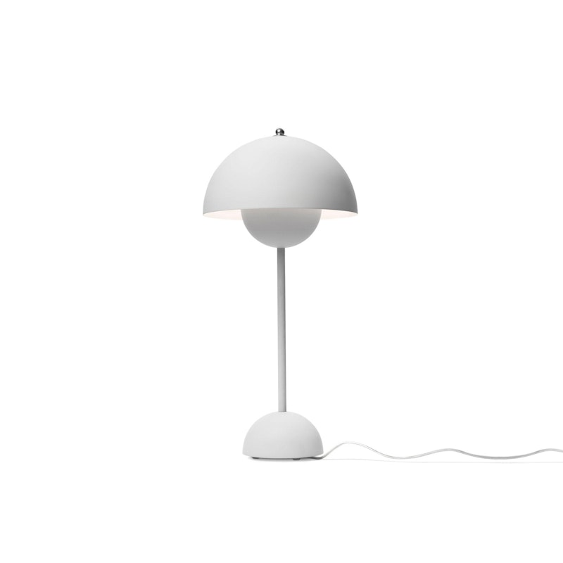 Flowerpot VP3 Bordlampe, Matt Light Grey