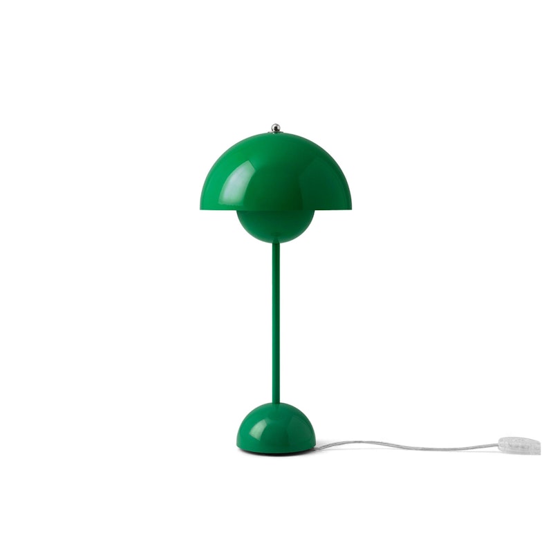 Flowerpot VP3 Bordlampe, Signal Green