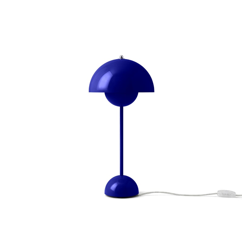 Flowerpot VP3 Bordlampe, Cobalt Blue