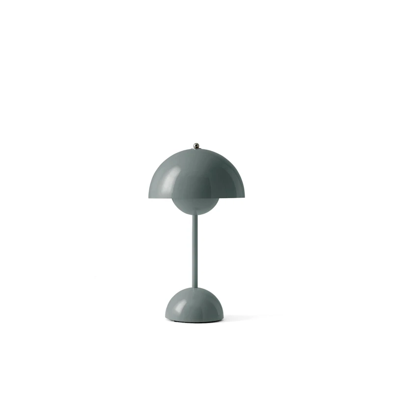 Flowerpot VP9 Bordlampe Bærbar, Stone Blue