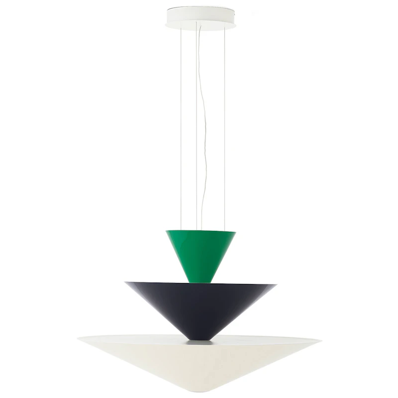 Gio LN15 Pendel Ø92 cm, Blå / Grønn