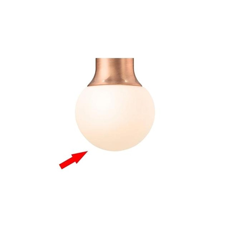 Glasskjerm Til Mass Light Pendel Opal