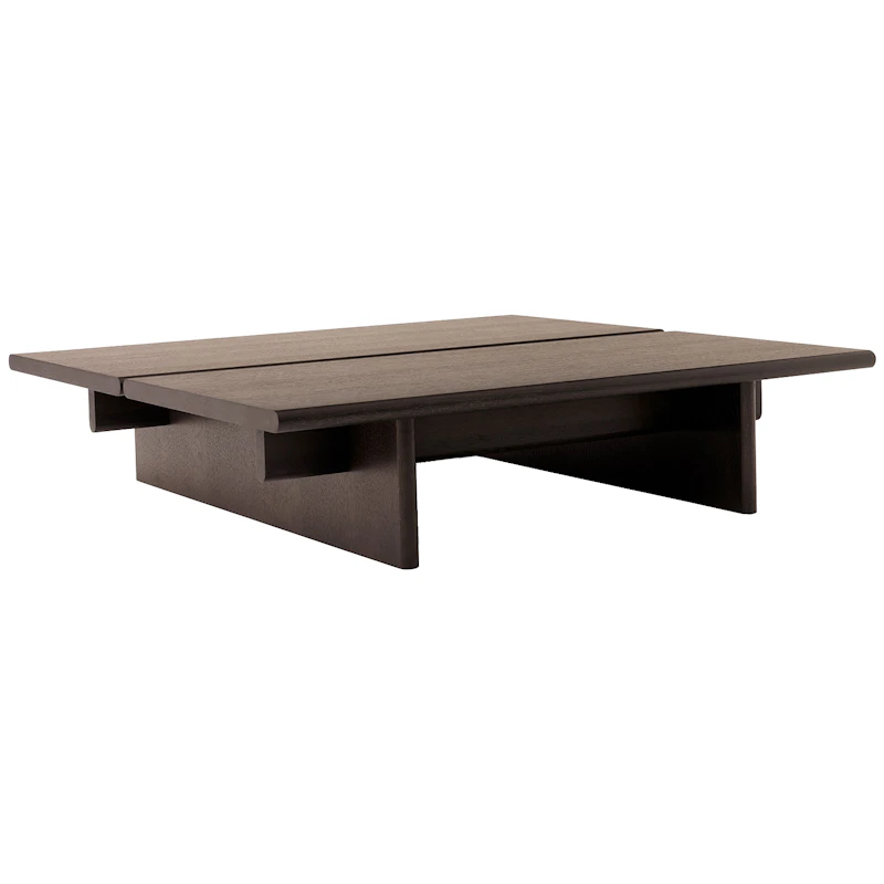 Ita OS4 Salongbord 110x110 cm, Mørkbeiset Eik