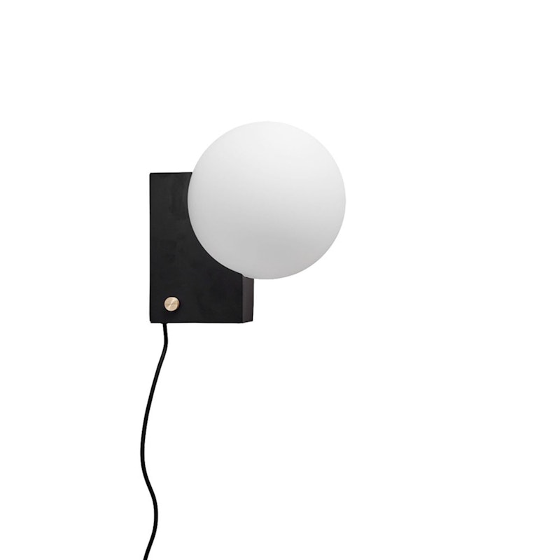 Journey Shy1 Bordlampe / Vegglampe, Sort