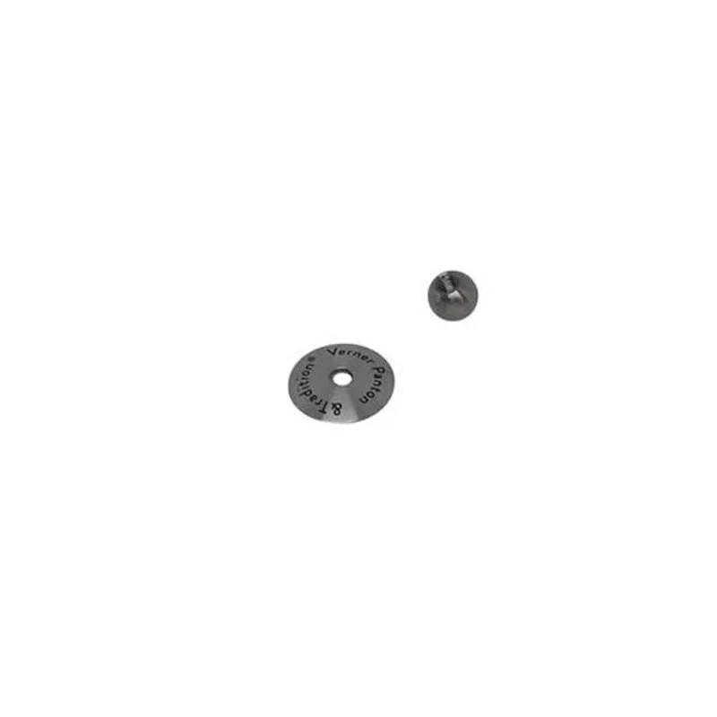 Logo Ring & Toppkule Til VP9 Krom/Sort