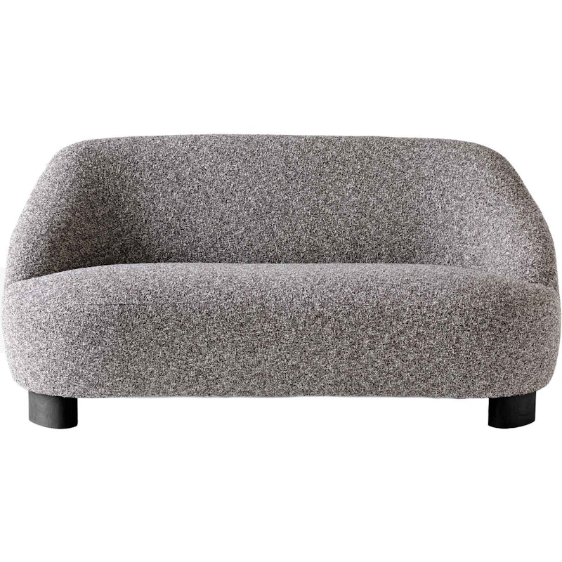 Margas LC3 Sofa 2-seters, Svart/Zero 0011