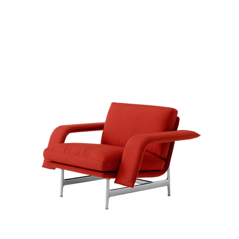 Meantime AV29 Lenestolsofa Polert Aluminium/Fiord 0571
