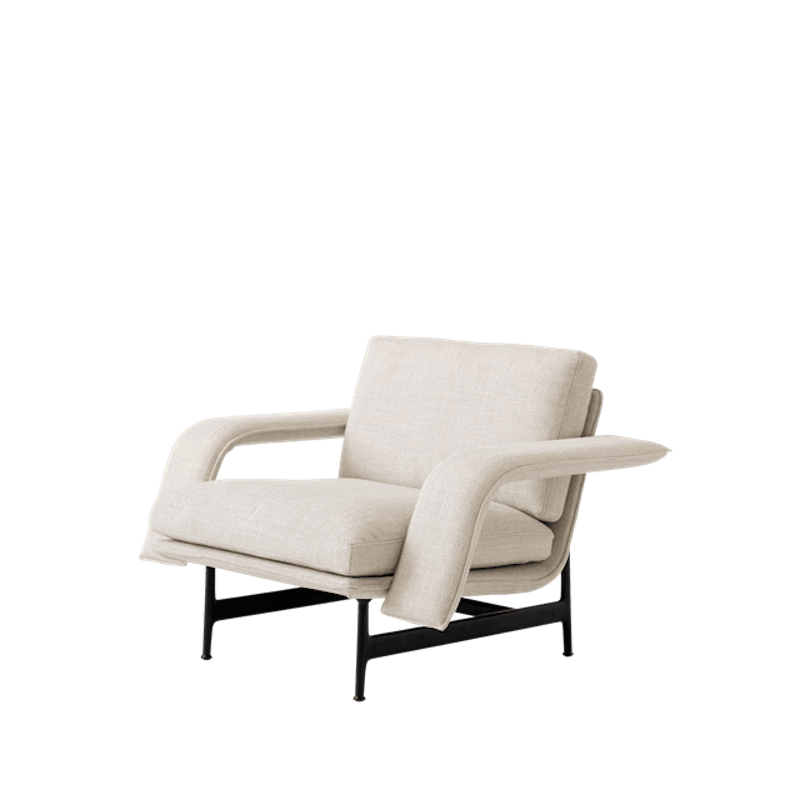 Meantime AV29 Lenestolsofa Varm Sort/Ecriture 0210