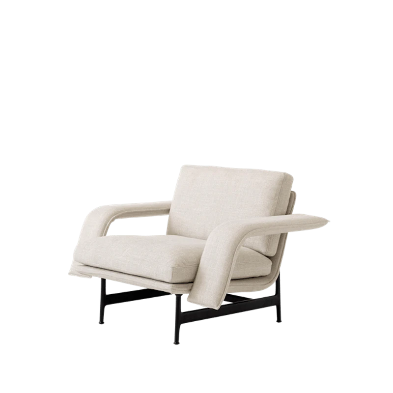 Meantime AV29 Lenestolsofa Varm Sort/Ecriture 0210