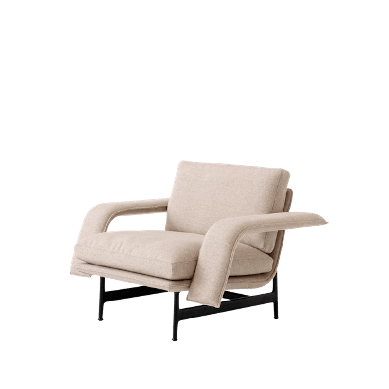 Meantime AV29 Lenestolsofa Varm Sort/Hallingdal 0220