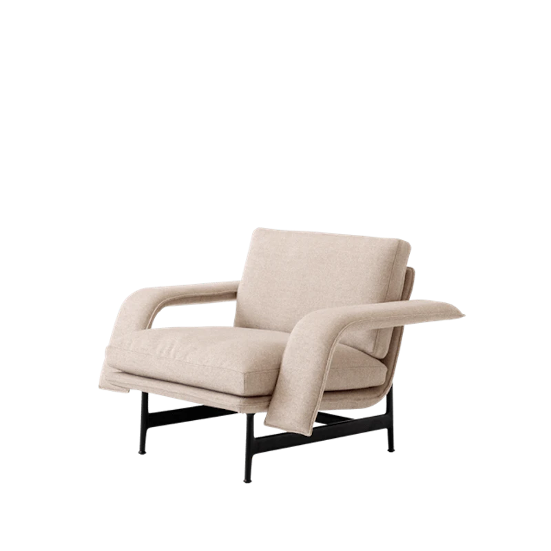 Meantime AV29 Lenestolsofa Varm Sort/Hallingdal 0220